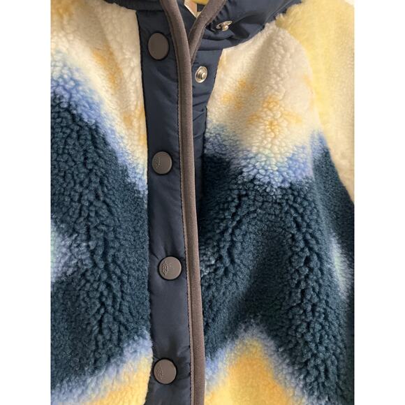 NWT Free People Movement Hit The Slopes Printed Fleece Jacket | Size M - Picture 7 of 9